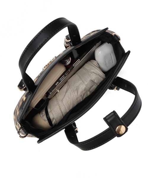 EVRIS（エヴリス）の「【EVRIS/エブリス】SUNNY Wベルトミニハンドバッグ（ハンドバッグ・レディース・レオパード/ダークブラウン・FREE）」の19枚目の写真