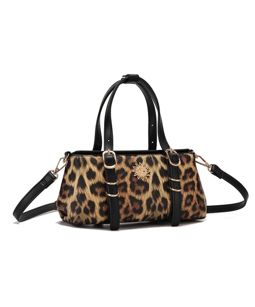 EVRIS（エヴリス）の「【EVRIS/エブリス】SUNNY Wベルトミニハンドバッグ（ハンドバッグ・レディース・レオパード/ダークブラウン・FREE）」の10枚目の写真