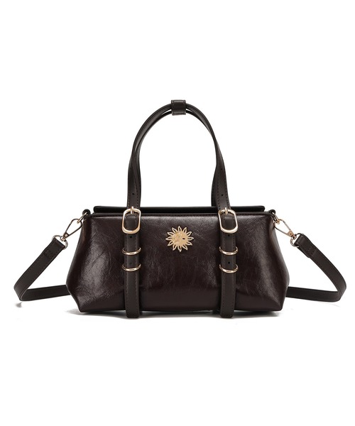 EVRIS（エヴリス）の「【EVRIS/エブリス】SUNNY Wベルトミニハンドバッグ（ハンドバッグ・レディース・レオパード/ダークブラウン・FREE）」の7枚目の写真