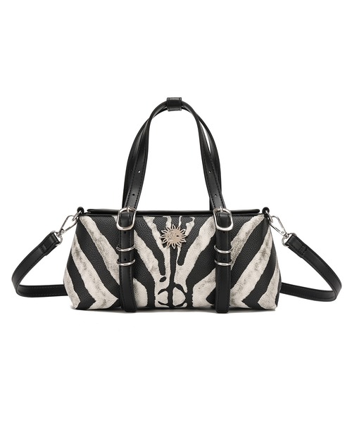 EVRIS（エヴリス）の「【EVRIS/エブリス】SUNNY Wベルトミニハンドバッグ（ハンドバッグ・レディース・レオパード/ダークブラウン・FREE）」の6枚目の写真