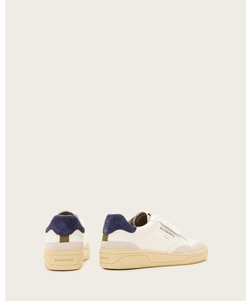 ALLSAINTS（オールセインツ）の「REGAN LEATHER LOW TOP TRAINERS | REGAN レザー ロー トップ スニーカー（スニーカー・メンズ・ホワイト×ブルー・UK8/UK9/UK10/UK7）」の8枚目の写真
