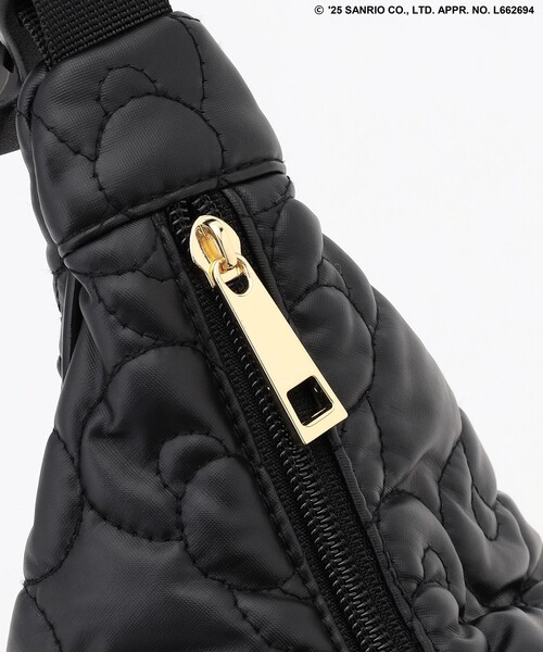 ANY（エニィ）の「【ハローキティ×ANY】キルトショルダーバッグ（ショルダーバッグ・レディース・ブラック系・F）」の10枚目の写真