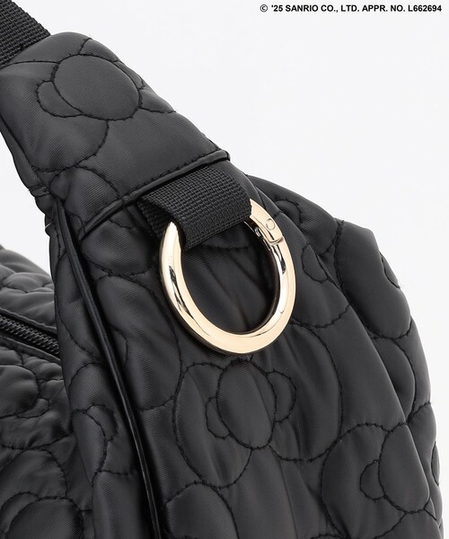 ANY（エニィ）の「【ハローキティ×ANY】キルトショルダーバッグ（ショルダーバッグ・レディース・ブラック系・F）」の9枚目の写真