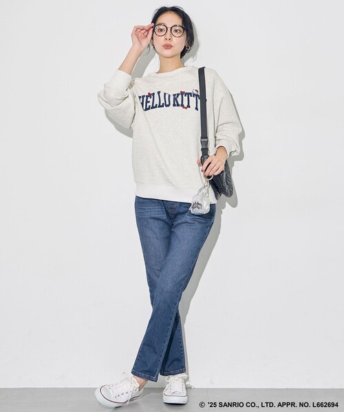 ANY（エニィ）の「【ハローキティ×ANY】キルトショルダーバッグ（ショルダーバッグ・レディース・ブラック系・F）」の6枚目の写真