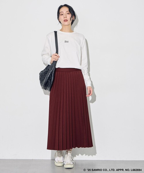 ANY（エニィ）の「【ハローキティ×ANY】キルトショルダーバッグ（ショルダーバッグ・レディース・ブラック系・F）」の7枚目の写真