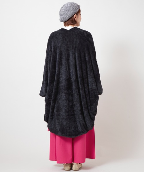 チャイハネ（チャイハネ）の「【チャイハネ】ファミアシャギーニットカーディガン（カーディガン/ボレロ・レディース・ベージュ/ブラック/グリーン/パープル・FREE）」の11枚目の写真