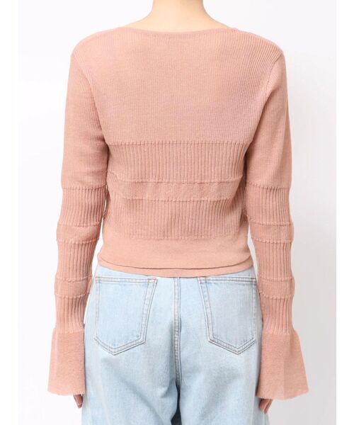 LAGUNAMOON(ラグナムーン)の「スパークラメリボンニットアンサンブル(アンサンブル・レディース・ライトグレー/レッド/ピンク・FREE)」の11枚目の写真