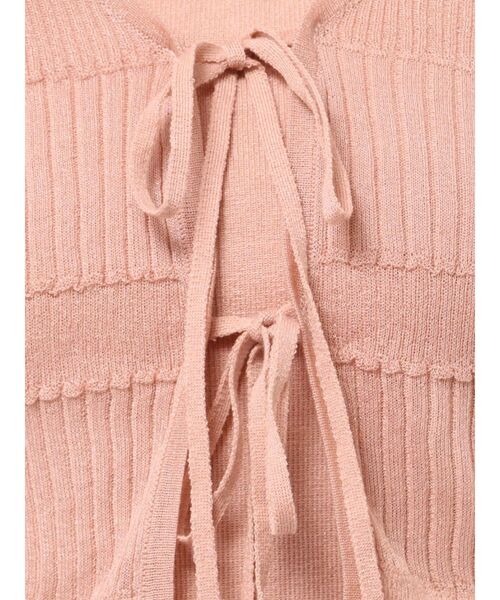 LAGUNAMOON(ラグナムーン)の「スパークラメリボンニットアンサンブル(アンサンブル・レディース・ライトグレー/レッド/ピンク・FREE)」の21枚目の写真