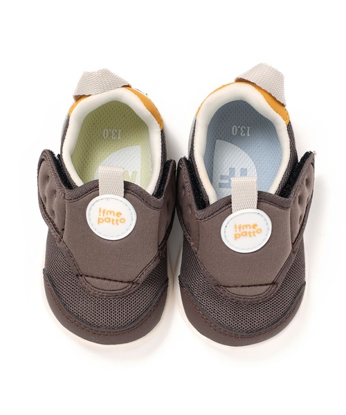 IFME(イフミー)の「BABY|ifme patto 脱ぎ履き簡単 軽量スニーカー(スニーカー・キッズ・ブラウン/ブラック・12.5cm/13.0cm/13.5cm/14.0cm/14.5cm/15.0cm/12.0cm)」の14枚目の写真