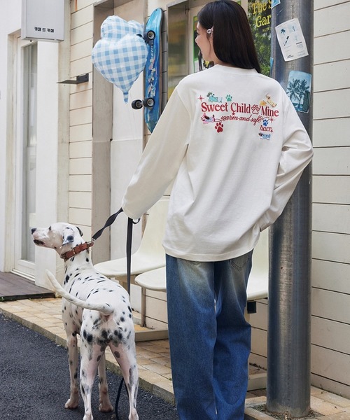 【新品未使用 早い者勝ち】MARK & LONA カットソー 46（M） セール】オーバーサイズジャガード柄カットソー/ウェーブ/ストライプ