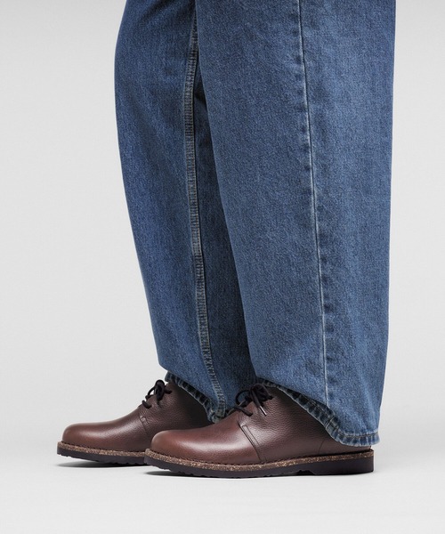 BIRKENSTOCK(ビルケンシュトック)の「【公式】ビルケンシュトック Uppsala Low/アップサラ ロー ナチュラルレザー(ブーツ・メンズ・チョコ・28.5cm【レギュラー幅】)」の1枚目の写真