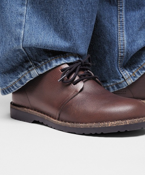 BIRKENSTOCK(ビルケンシュトック)の「【公式】ビルケンシュトック Uppsala Low/アップサラ ロー ナチュラルレザー(ブーツ・メンズ・チョコ・28.5cm【レギュラー幅】)」の3枚目の写真