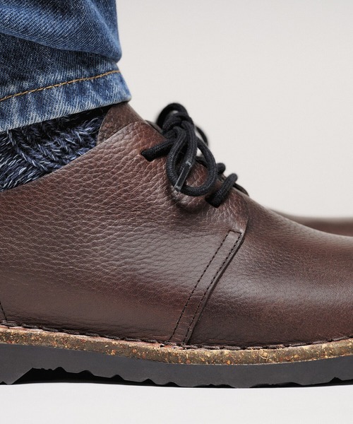 BIRKENSTOCK(ビルケンシュトック)の「【公式】ビルケンシュトック Uppsala Low/アップサラ ロー ナチュラルレザー(ブーツ・メンズ・チョコ・28.5cm【レギュラー幅】)」の4枚目の写真