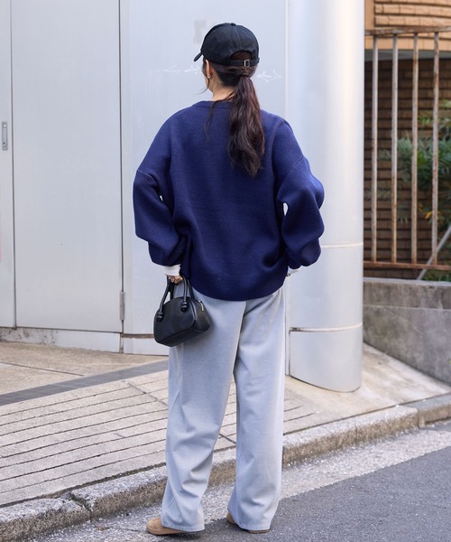 レトロジャガードアソートロゴグラフィックスウェットライクオーバー