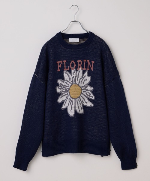 レトロジャガードアソートロゴグラフィックスウェットライクオーバー