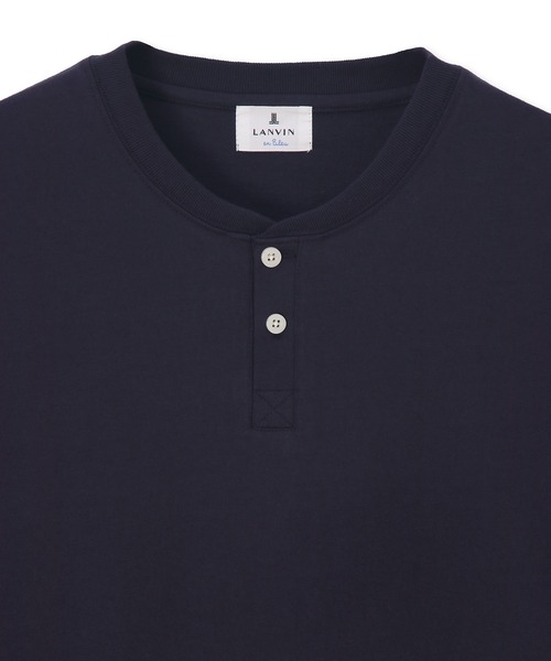 8オンス ヘビーウェイト オーバーサイズ ヘンリーネック ロンT（T