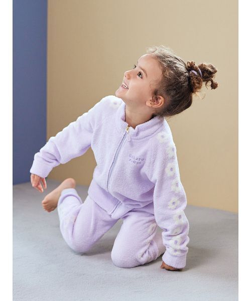 ジェラートピケ　新品、未使用品　パジャマ　ルームウェア セール】【KIDS】スムーズィートラックジャケット（ルームウェア