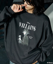 Disney（ディズニー）の「PUBLUX/パブリュクス 別注 VILLAINS MALEFICENT SWEAT/ヴィランズ マレフィセントプリントスウェット(限定展開)（スウェット）」
