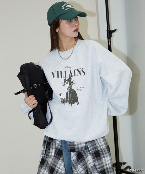 セール】PUBLUX/パブリュクス 別注 VILLAINS MALEFICENT SWEAT