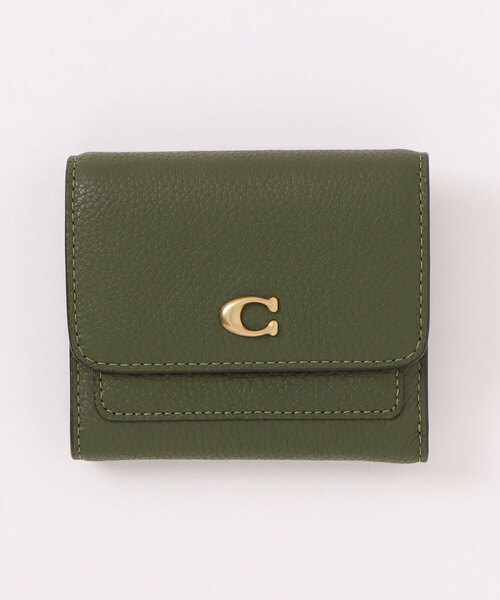 COACH（コーチ）の「ミラ スモール フラップ ウォレット（財布・レディース・グリーン系その他・ONE）」の7枚目の写真