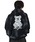 OY�i�I�[���C�j�́u�wOY/�I�[���C�xDIRTY SPRAY MELTING DOLLY HOODIE ZIP UP/�X�v���[ �����e�B���O �h���[�W�b�v�A�b�v�p�[�J�[�i�p�[�J�[�j�v�b�u���b�N