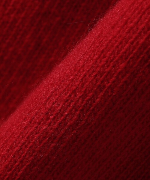 SHIPS any（シップス エニィ）の「SHIPS any:〈手洗い可能〉AQUA カシミヤ ミックス スキッパー カーディガン（カーディガン/ボレロ・レディース・ブラック/レッド/キャメル/オレンジ/オリーブ/ライトグレー・ONE SIZE）」の12枚目の写真