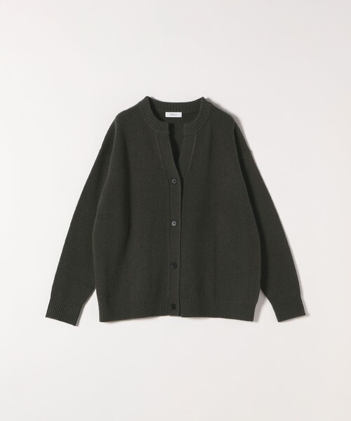 SHIPS any（シップス エニィ）の「SHIPS any:〈手洗い可能〉AQUA カシミヤ ミックス スキッパー カーディガン（カーディガン/ボレロ・レディース・ブラック/レッド/キャメル/オレンジ/オリーブ/ライトグレー・ONE SIZE）」の15枚目の写真