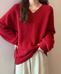 オーバーサイズ」に該当するレディースのニット/セーター