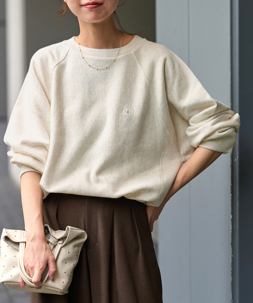 別注【Champion】RE RW10oz RAGLAN CN SWEAT Champion（チャンピオン） トレーナー スウェット 「追加」別注