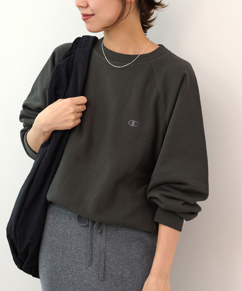 追加》別注【Champion/チャンピオン】*RE RW10oz RAGLAN CN SWEAT