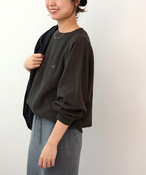 追加》別注【Champion/チャンピオン】*RE RW10oz RAGLAN CN SWEAT