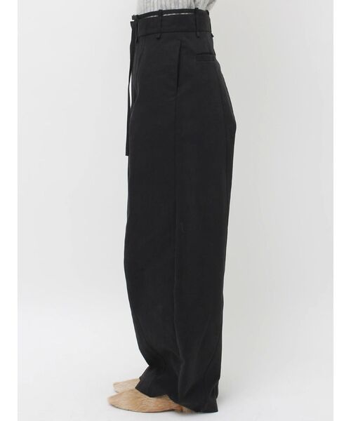 Htage（テージ）の「【Htage】ダブルウエストデザインパンツ（その他パンツ・レディース・ブラック/カーキ・SMALL/MEDIUM）」の17枚目の写真