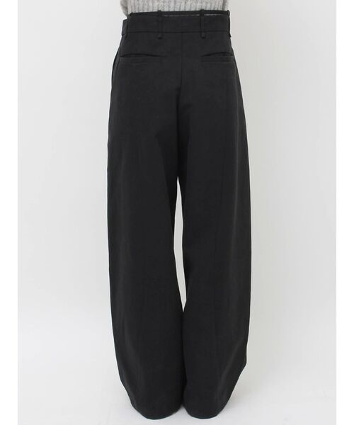 Htage（テージ）の「【Htage】ダブルウエストデザインパンツ（その他パンツ・レディース・ブラック/カーキ・SMALL/MEDIUM）」の6枚目の写真