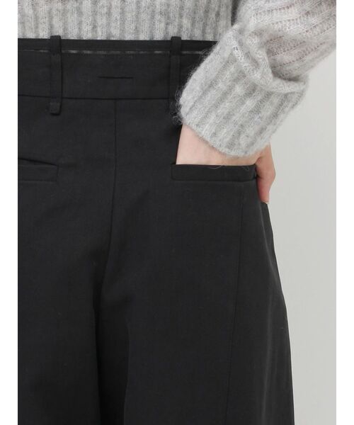 Htage（テージ）の「【Htage】ダブルウエストデザインパンツ（その他パンツ・レディース・ブラック/カーキ・SMALL/MEDIUM）」の8枚目の写真