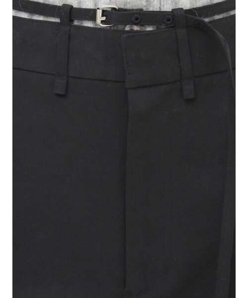 Htage（テージ）の「【Htage】ダブルウエストデザインパンツ（その他パンツ・レディース・ブラック/カーキ・SMALL/MEDIUM）」の5枚目の写真