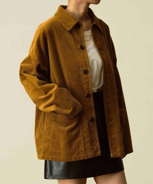 VETRA | コーデュロイ カバーオールジャケット WOMEN（カバーオール