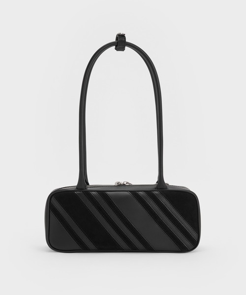 Zeya ゼヤ スエードストラップショルダーバッグ（ショルダーバッグ