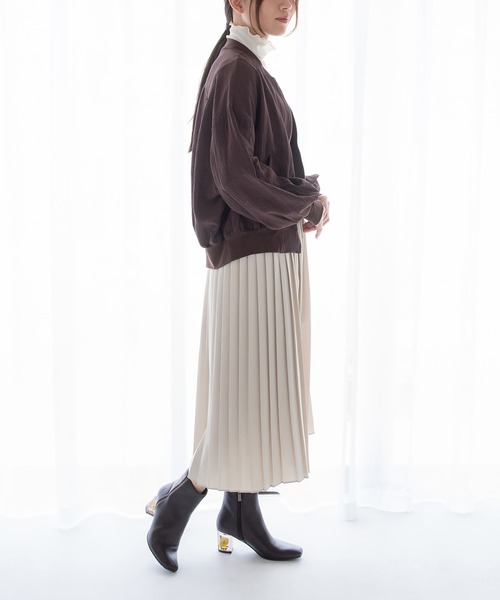 JELLY BEANS（ジェリービーンズ）の「クリアフラワーヒールショートブーツ(204-57124)JELLY BEANS(ジェリービーンズ)（ブーツ・レディース・ダークブラウン/ブラック系/ブラック・S/M/L）」の22枚目の写真