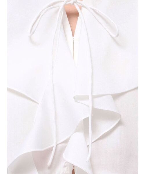 MERCURYDUO(マーキュリーデュオ)の「ラッフルブラウス(シャツ/ブラウス・レディース・イエロー/ライトブルー/オフホワイト・FREE)」の21枚目の写真