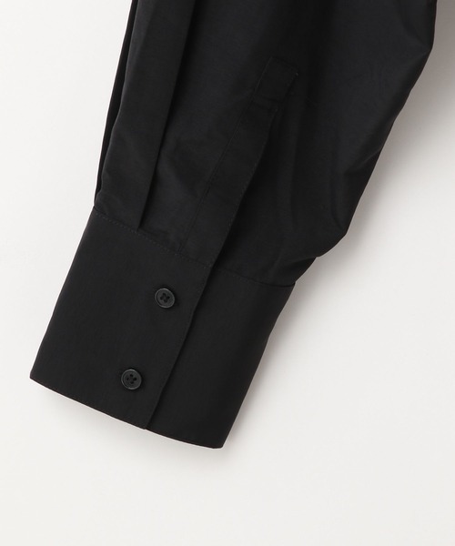 LOWRYS FARM（ローリーズファーム）の「バルーンショートシャツ　588255（シャツ/ブラウス・レディース・オフホワイト/ブラック・FREE）」の7枚目の写真