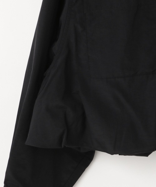 LOWRYS FARM（ローリーズファーム）の「バルーンショートシャツ　588255（シャツ/ブラウス・レディース・オフホワイト/ブラック・FREE）」の9枚目の写真