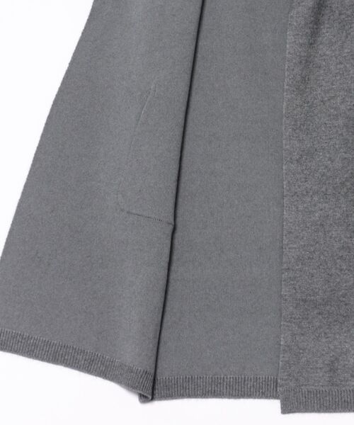 DESIGNWORKS（デザインワークス）の「ニットベスト（ベスト・レディース・モカ/グレー・フリー）」の4枚目の写真