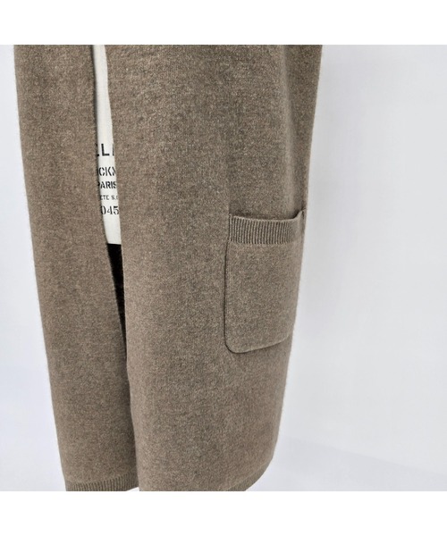 DESIGNWORKS（デザインワークス）の「ニットベスト（ベスト・レディース・モカ/グレー・フリー）」の19枚目の写真