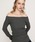 SLY�i�X���C�j�́uHG OFFSHOULDER TOPS �n�C�Q�[�W �I�t�V�����_�[ �g�b�v�X �H�� �~���i�j�b�g/�Z�[�^�[�j�v�b�ۃO���[