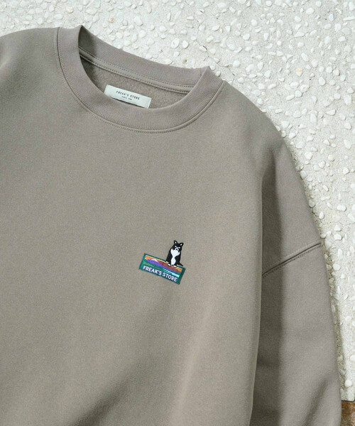 限定展開 FREAK'S STORE OUTDOORS アニマル 刺繍 ワンポイント
