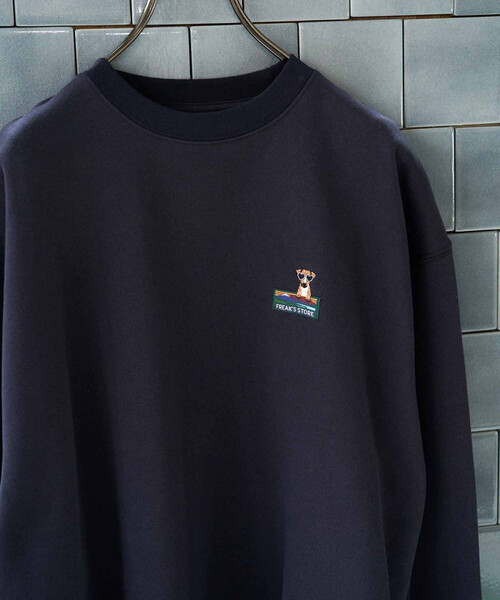 限定展開 FREAK'S STORE OUTDOORS アニマル 刺繍 ワンポイント
