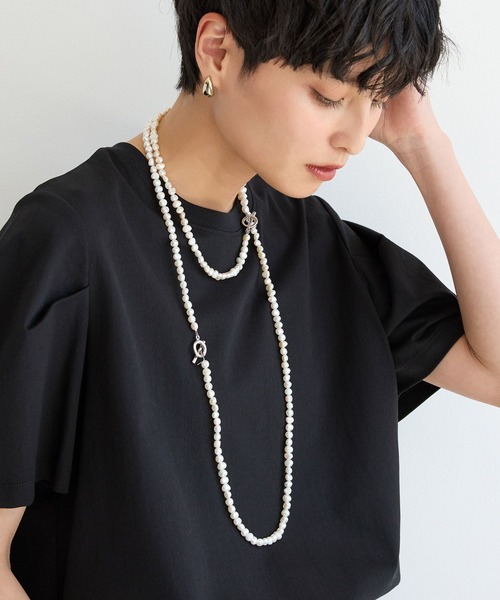 BARNYARDSTORM（バンヤードストーム）の「BARNYARDSTORM / 3WAYロングパールネックレス2（ネックレス・レディース・その他2/その他1・FREE）」の20枚目の写真