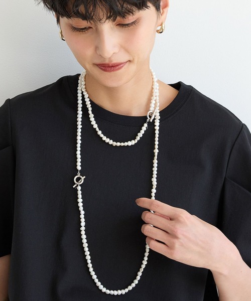 BARNYARDSTORM（バンヤードストーム）の「BARNYARDSTORM / 3WAYロングパールネックレス2（ネックレス・レディース・その他2/その他1・FREE）」の21枚目の写真