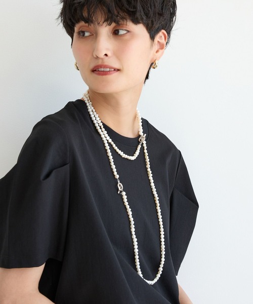 BARNYARDSTORM（バンヤードストーム）の「BARNYARDSTORM / 3WAYロングパールネックレス2（ネックレス・レディース・その他2/その他1・FREE）」の4枚目の写真