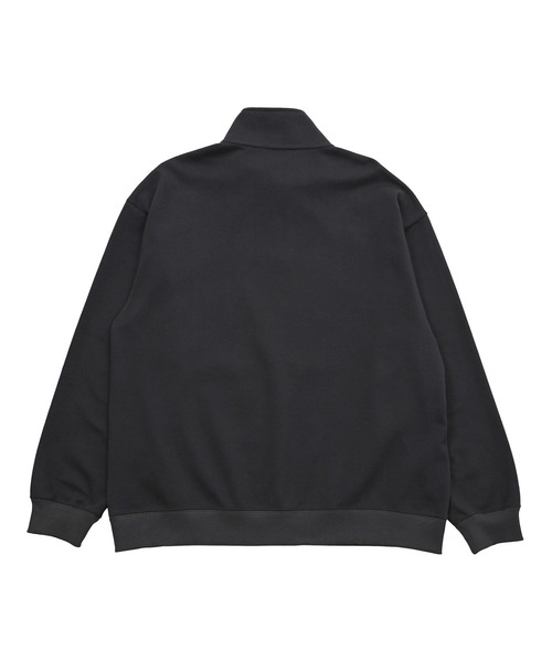 NEW BALANCE（ニューバランス）の「NB刺繍ダブルフェイスハーフジップ（スウェット・メンズ・バーガンディー/ヘザーグレー/コバルトブルー/ダークグレー・MEDIUM/LARGE/XX-LARGE/SMALL/X-LARGE）」の8枚目の写真